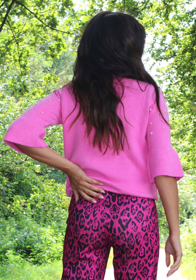 Miss Goodlife Pullover Pearl Roundneck – pink Black Friday