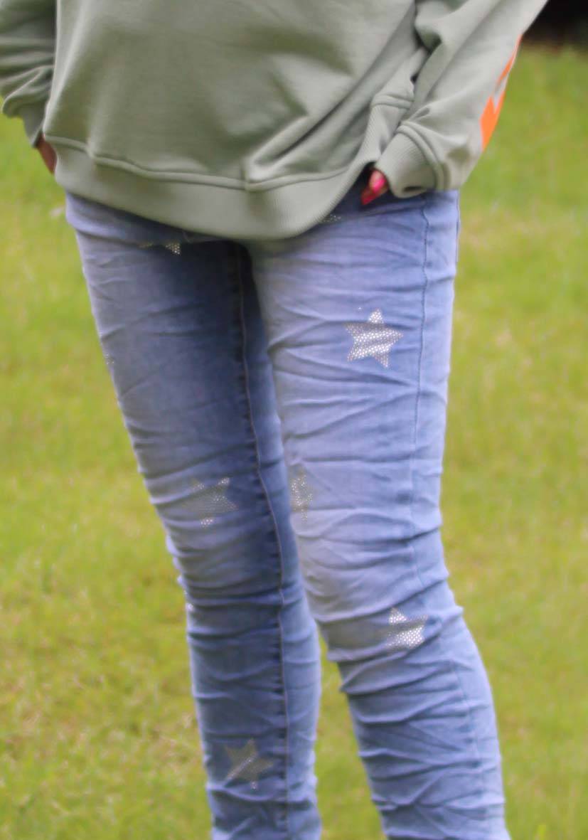 Miss Goodlife Jeans Silver Stone Stars Zeitbegrenzte Promotion