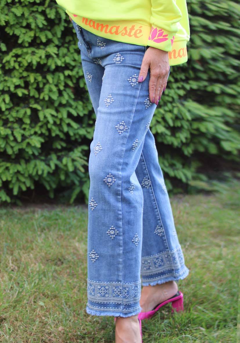 Miss Goodlife Jeans Wide Leg Vierteljährliche Förderung
