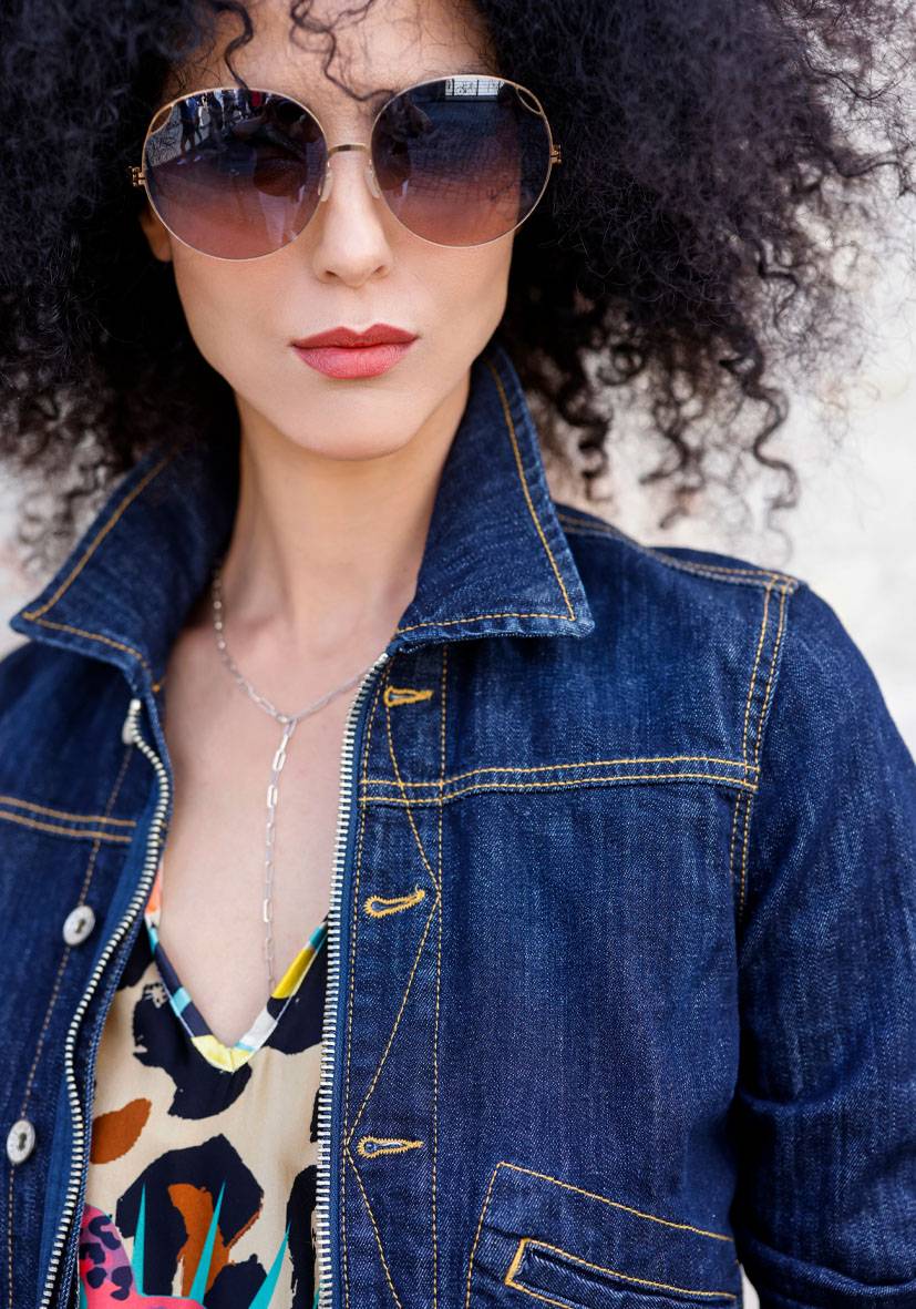 Miss Goodlife Kurze Jeansjacke 50% Rabatt mit kostenlosem Versand