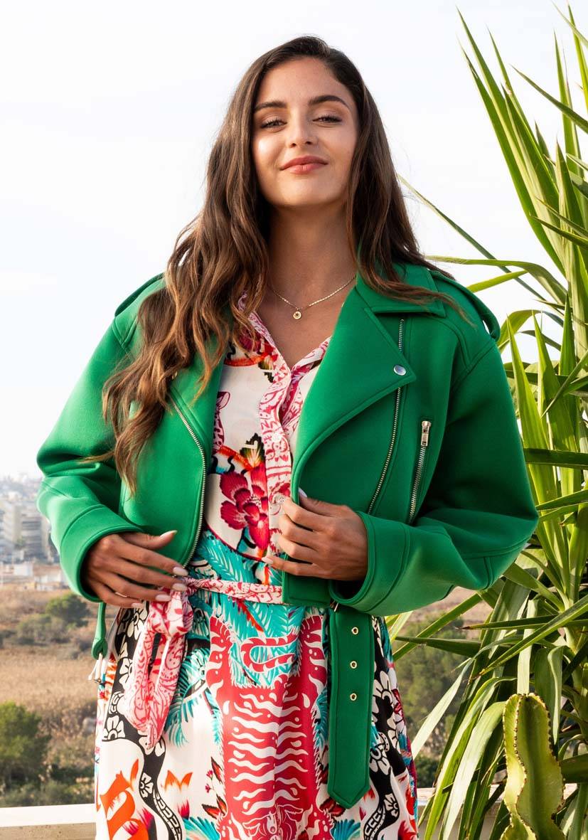 Miss Goodlife Jacket Colorful – green 2025
