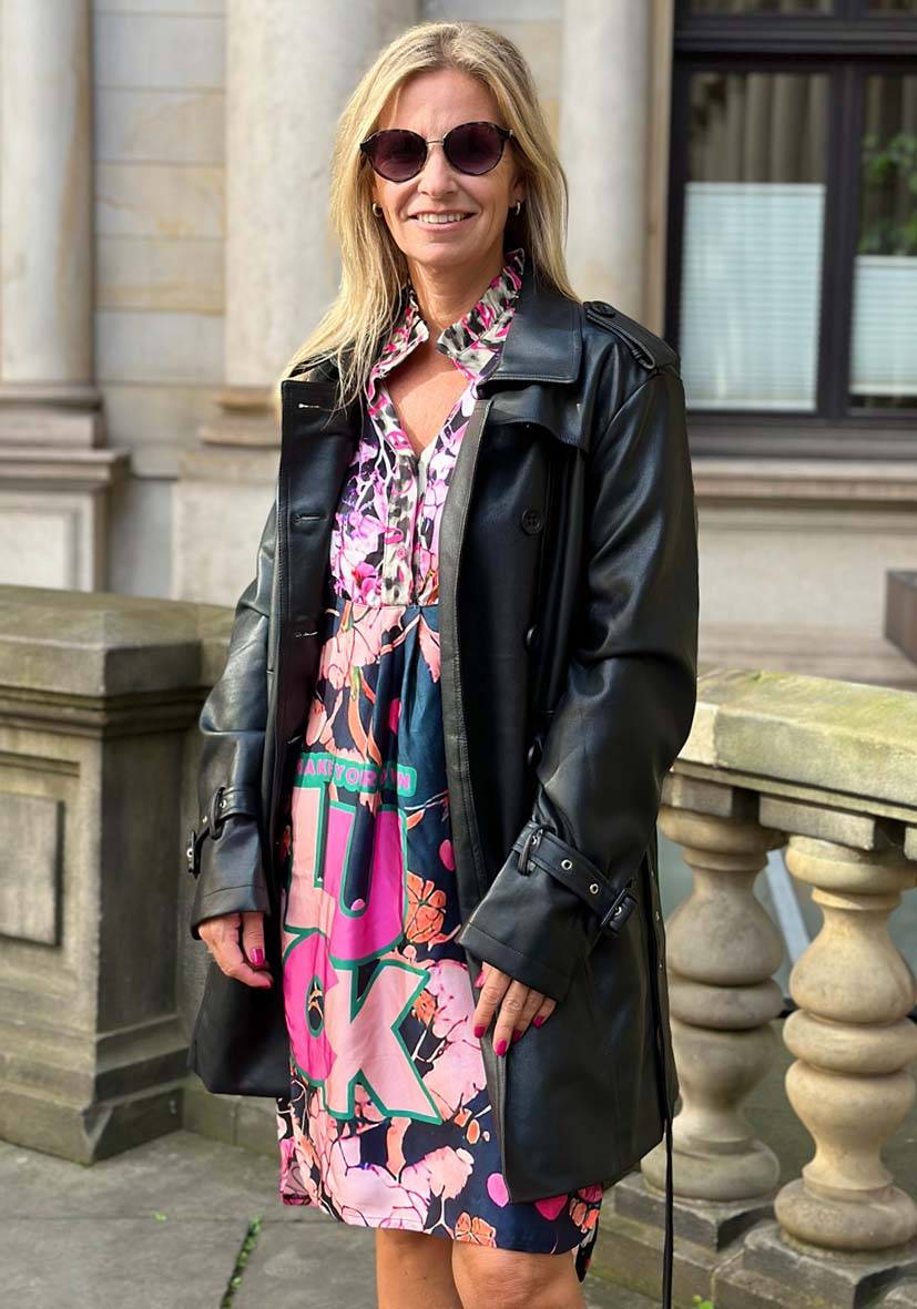 Miss Goodlife Veganer Ledertrenchcoat Fabrikverkauf