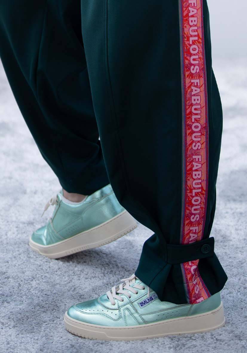 Miss Goodlife Pants Border Love – green Riesige Ersparnisse