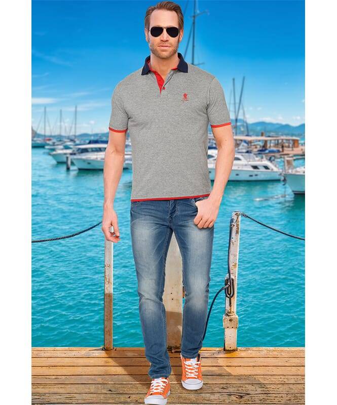 Nebulus Summerfresh Poloshirt KEYS Herren Kauf eins, bekomm eins gratis