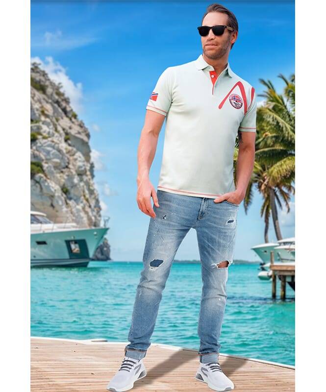 Nebulus Poloshirt TUPAI Herren Tägliche Deals
