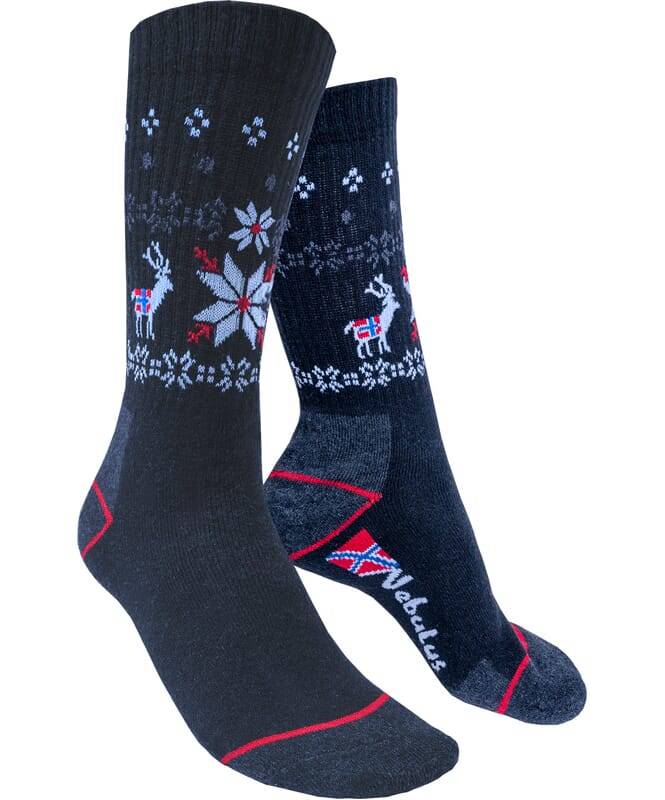 Nebulus Norweger Thermosocken 3er Pack WOOLY Herren Begrenzt auf 3 Tage