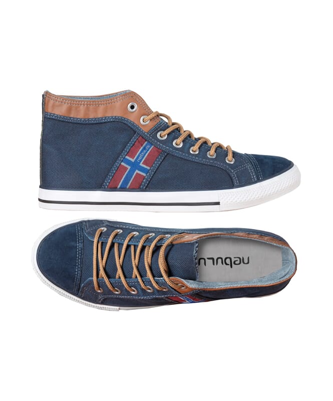 Nebulus Teil-Leder Sneaker UTAH High Herren Fabrik Onlineshop