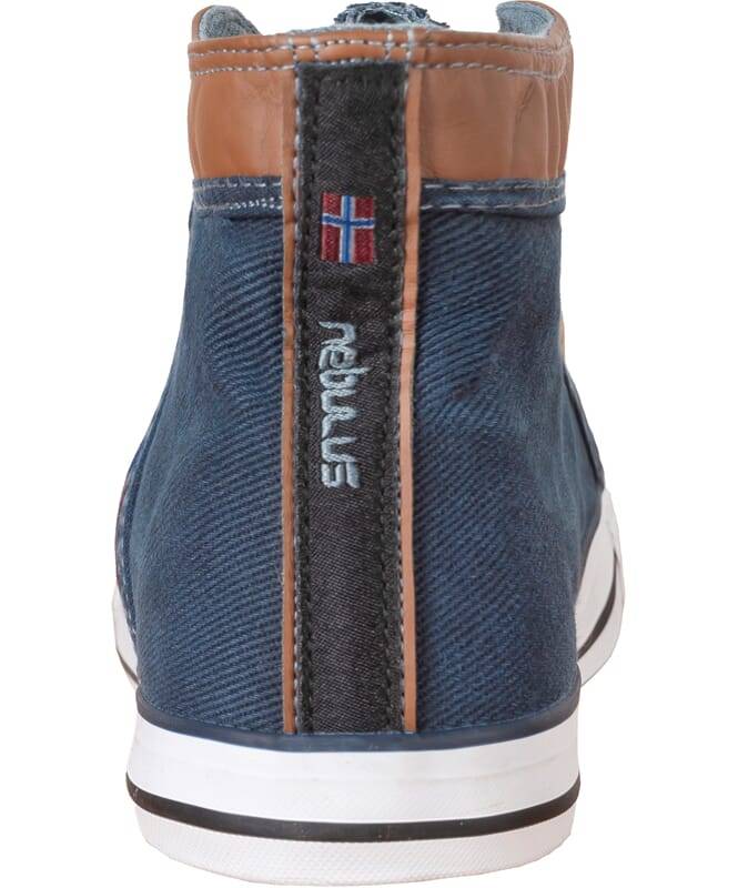Nebulus Teil-Leder Sneaker UTAH High Herren Fabrik Onlineshop