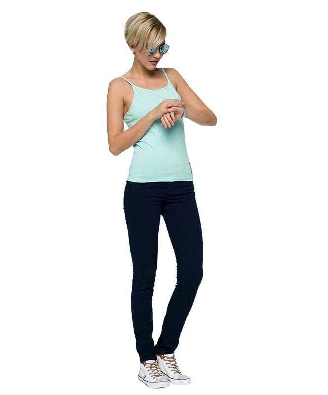 Nebulus Spaghetti Träger Top BIANCA Damen Neueste Stile