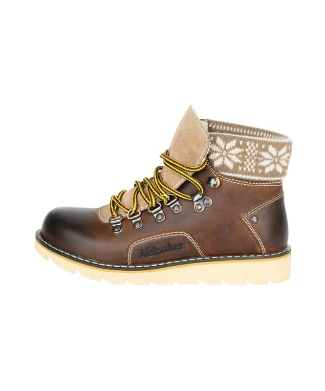 Nebulus Leder Winterstiefel FURGIE Damen mit Merinowolle Clearance-Verkauf