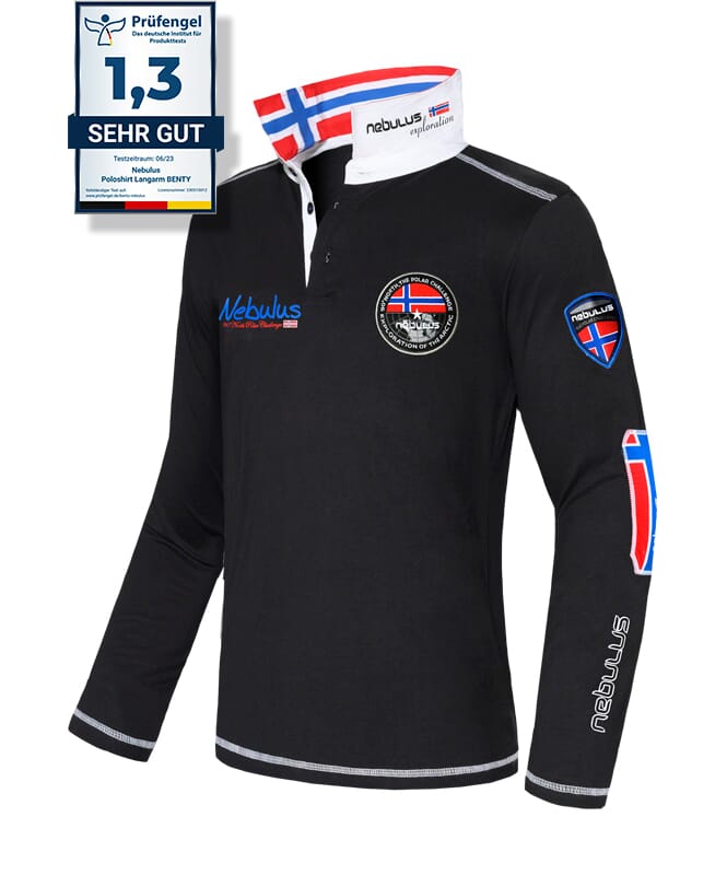 Nebulus Poloshirt langarm BENTY Herren Online