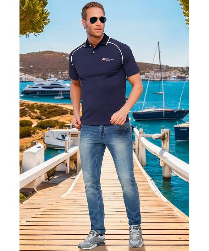 Nebulus Poloshirt OCEANS Herren Fabrikpreis