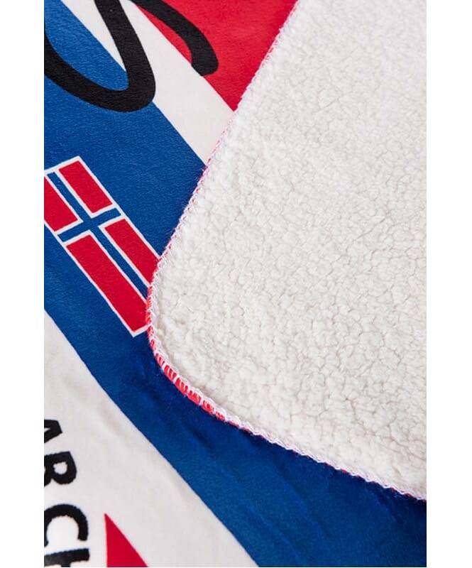 Nebulus Luxus Lammfell-Imitat Kuscheldecke, groß Flash Sale