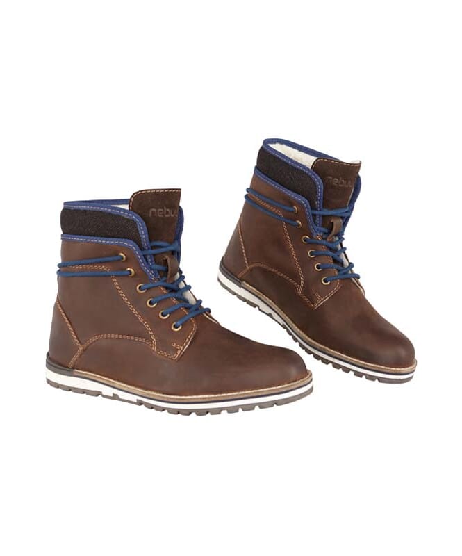 Nebulus Leder Winterstiefel RANGER Herren mit Merinowolle Saisonschlussverkauf