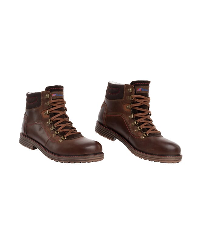 Nebulus LEDER WINTERSTIEFEL TOWER HERREN MIT MERINOWOLLE Muttertagsangebot