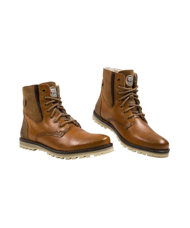 Nebulus Leder Winterstiefel CLARK Herren mit Merinowolle Neueste Mode
