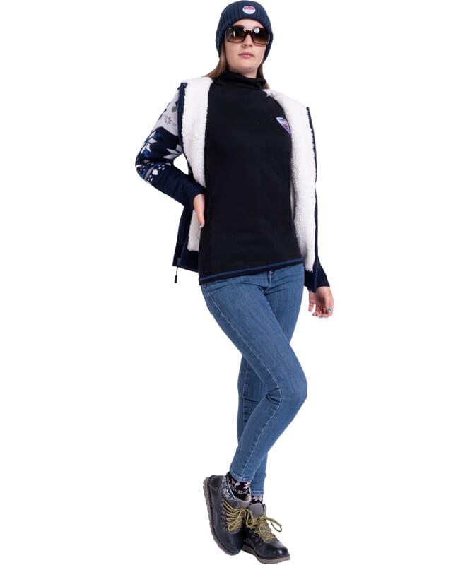 Nebulus Norweger Jacke Hoody mit Teddyfell NORON Damen Exklusive Angebote