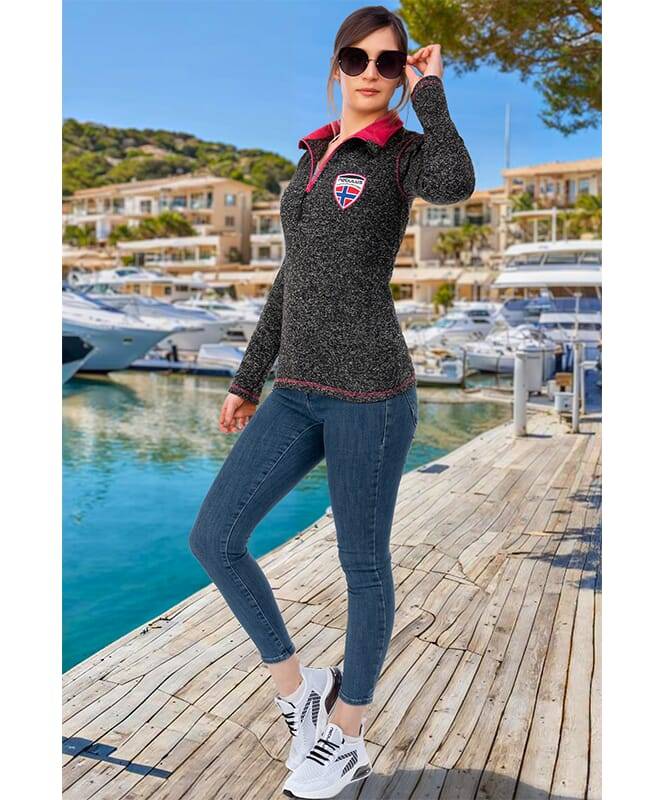 Nebulus Fleecepullover KYLE Damen Blitzangebot
