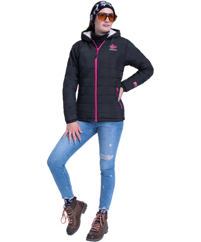 Nebulus Winterjacke mit Teddyfell GLOWFUR Damen Große Rabatte