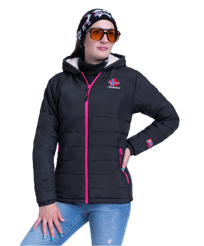 Nebulus Winterjacke mit Teddyfell GLOWFUR Damen Große Rabatte