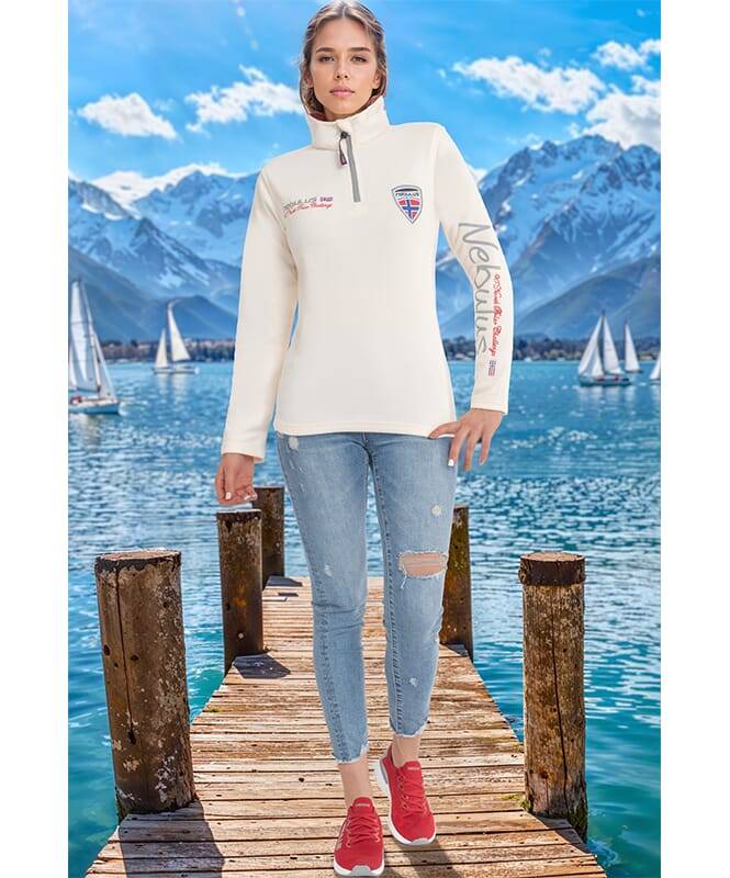 Nebulus Fleecepullover SKANDINAVIA Damen VIP-Rabatte