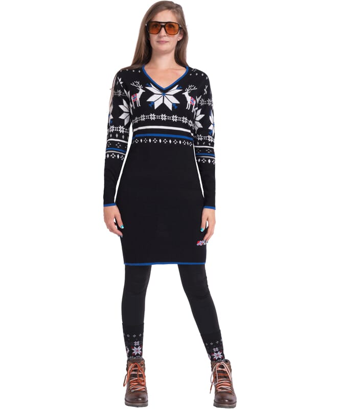 Nebulus Norweger Strickkleid NORRA Damen Wochenangebot