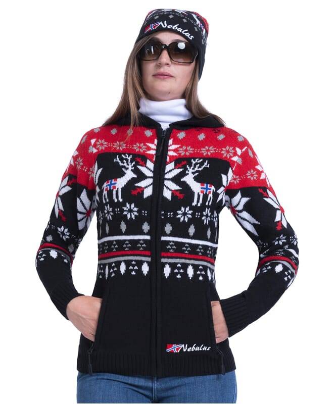 Nebulus Norweger Jacke Hoody NORMAX Damen Kostenlose Rückgabe