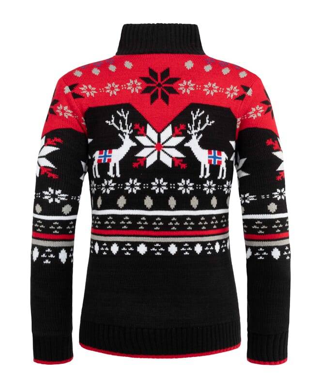 Nebulus Norweger Strickjacke mit Teddyfell SVERRE Damen JETZT KAUFEN