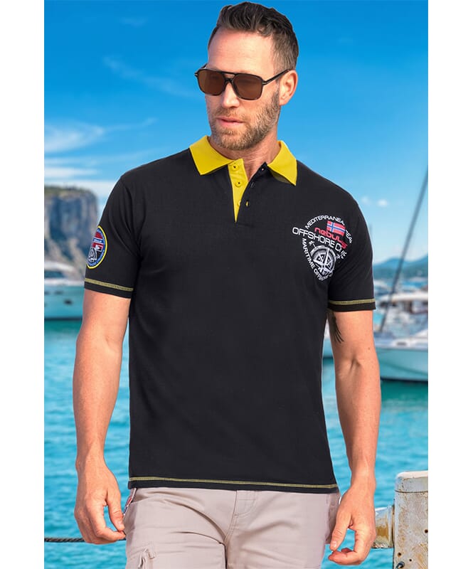 Nebulus Poloshirt CRAIG Herren Vierteljährliche Förderung