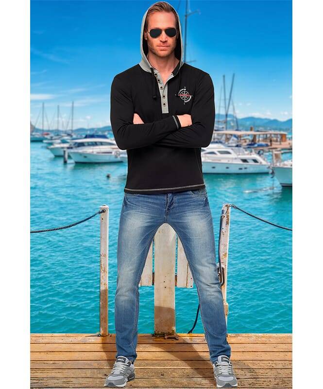 Nebulus Hoody/Longsleeve MADS Herren Kostenloser Versand international
