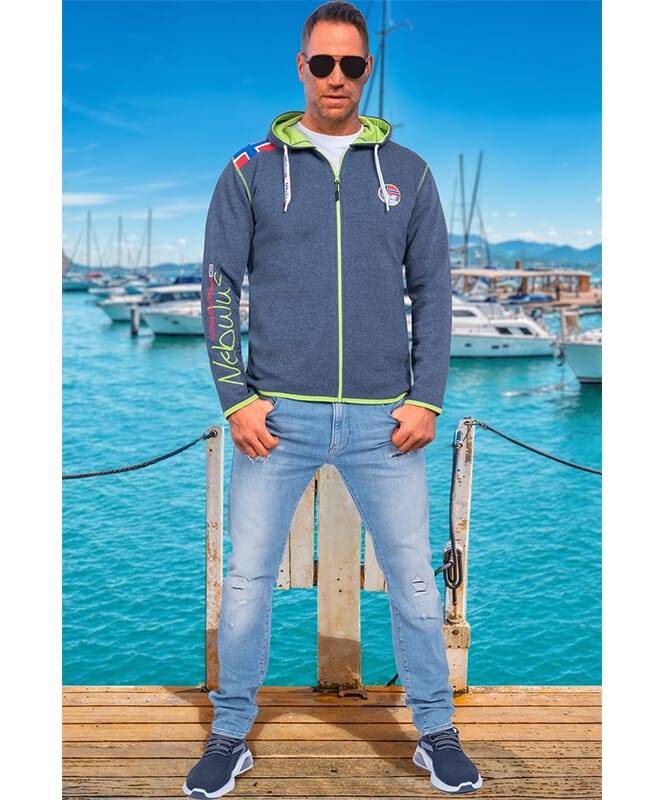 Nebulus Sweatjacke TURIOL Herren Speichern exportieren