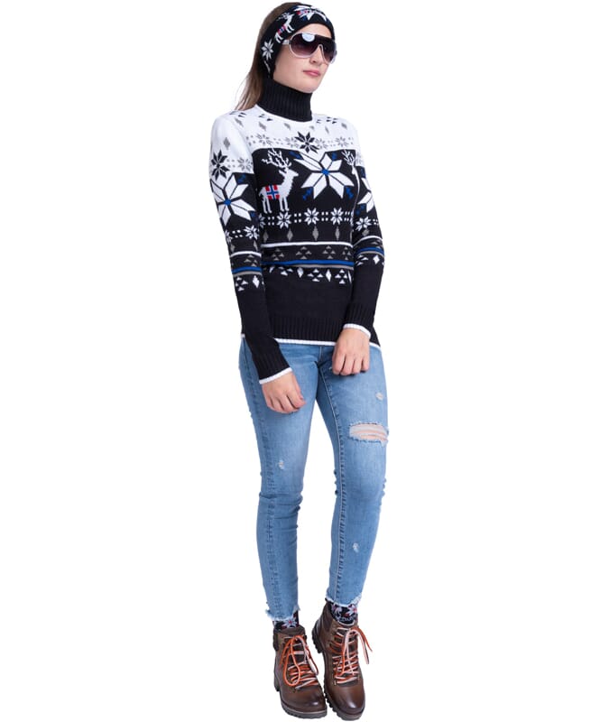 Nebulus Norweger Strickpullover STAG Damen Sonderangebot