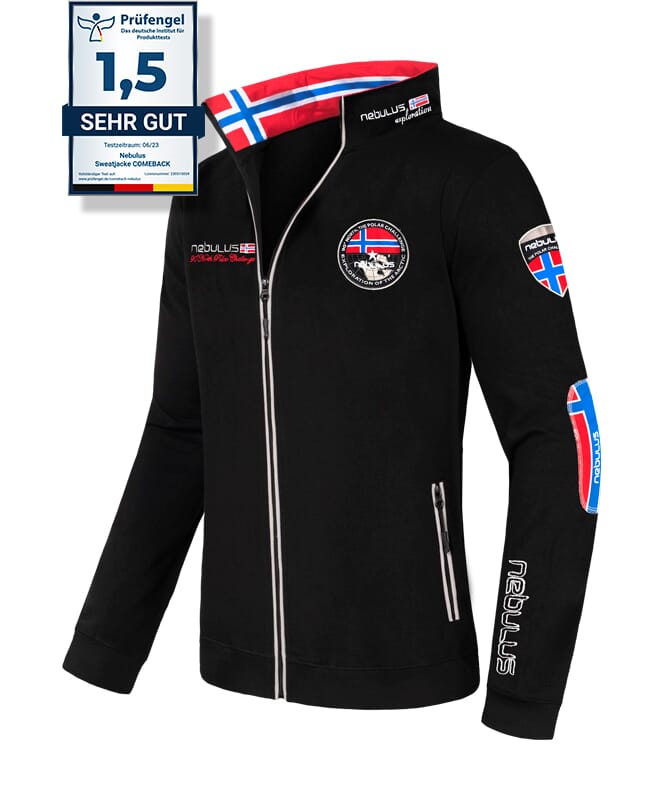 Nebulus Sweatjacke COMEBACK Herren Preisnachlass
