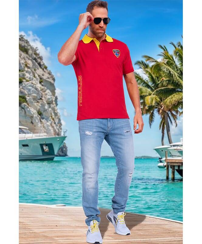 Nebulus Poloshirt ALEX Herren Lagerräumung