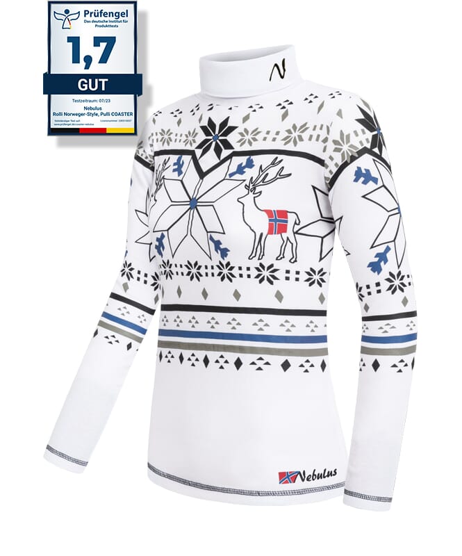 Nebulus Rolli Norweger-Style, Pulli COASTER Damen Blitzangebot