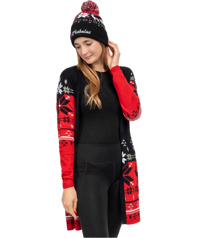 Nebulus Norweger Cardigan Strickjacke Mantel NOORS Damen Saisonale Angebote