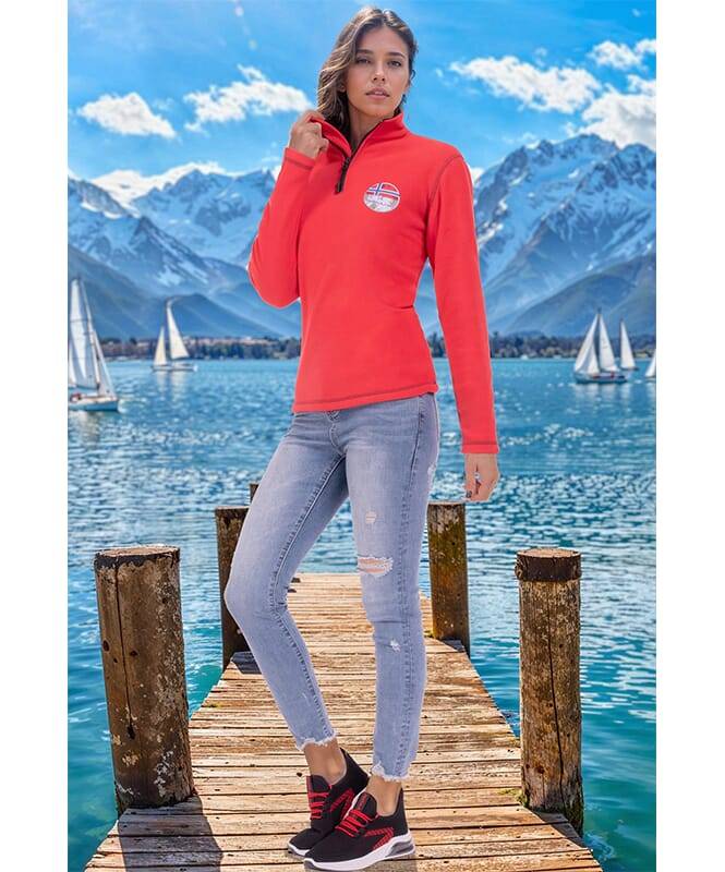 Nebulus Fleecepullover BRENT Damen Riesige Ersparnisse