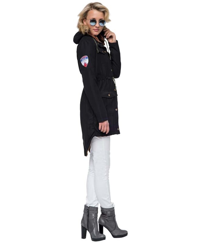 Nebulus Damenparka mit Teddyfell MILANO Damen Vierteljährliche Förderung