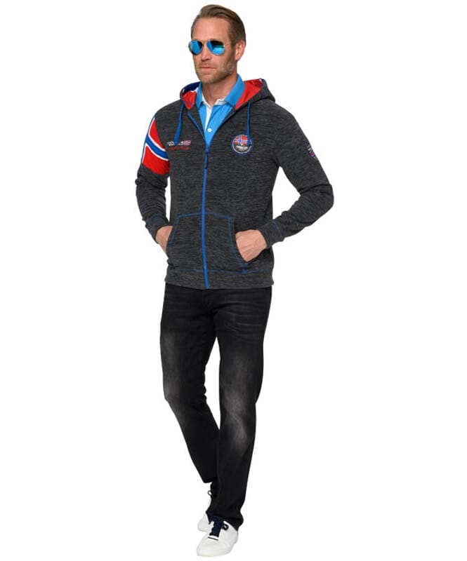 Nebulus Fleecejacke SEARCHER Herren Nur noch ein Tag übrig