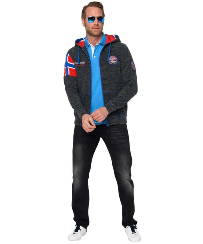 Nebulus Fleecejacke SEARCHER Herren Nur noch ein Tag übrig