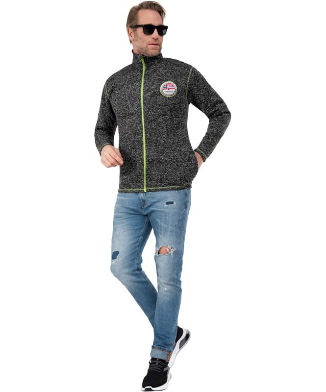 Nebulus Fleecejacke LUZON Herren Kostenloser Versand international