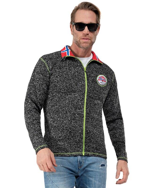 Nebulus Fleecejacke LUZON Herren Kostenloser Versand international