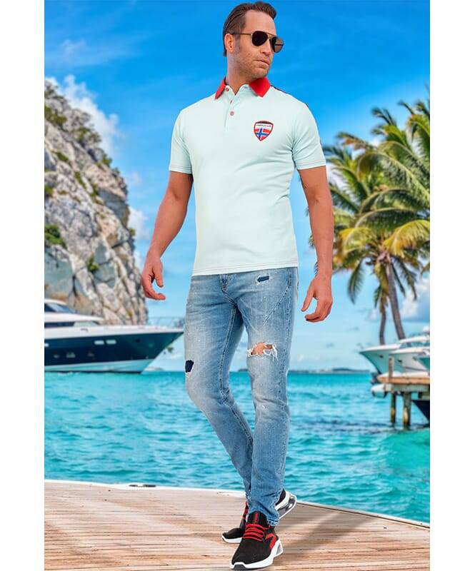 Nebulus Poloshirt BELA Herren Speichern exportieren