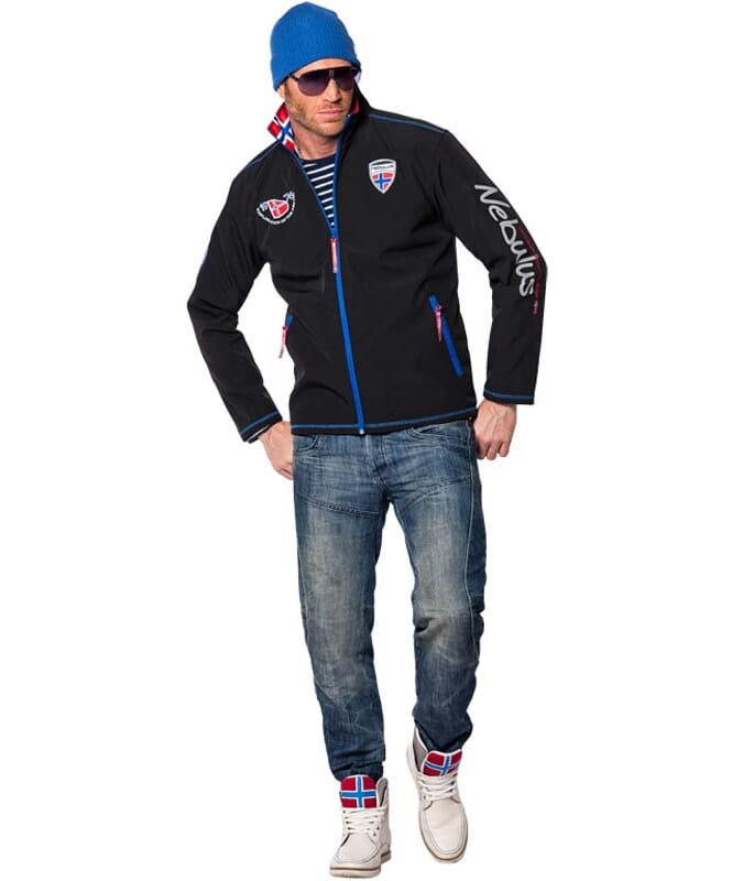 Nebulus Winter-Softshelljacke Teddyfell BURNER Herren Outlet
