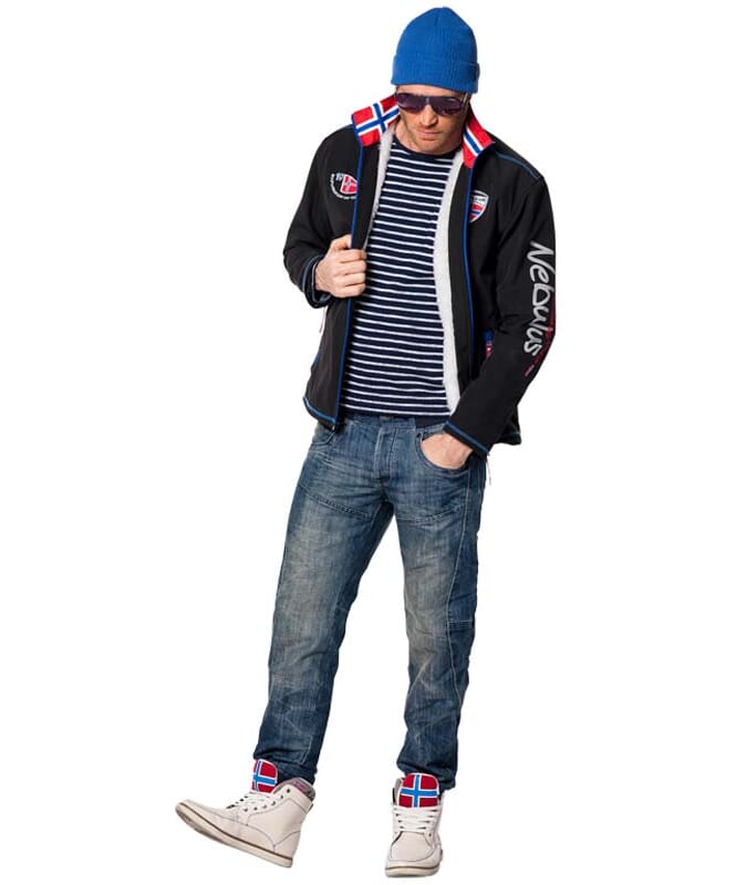 Nebulus Winter-Softshelljacke Teddyfell BURNER Herren Outlet