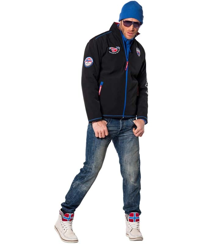 Nebulus Winter-Softshelljacke Teddyfell BURNER Herren Outlet