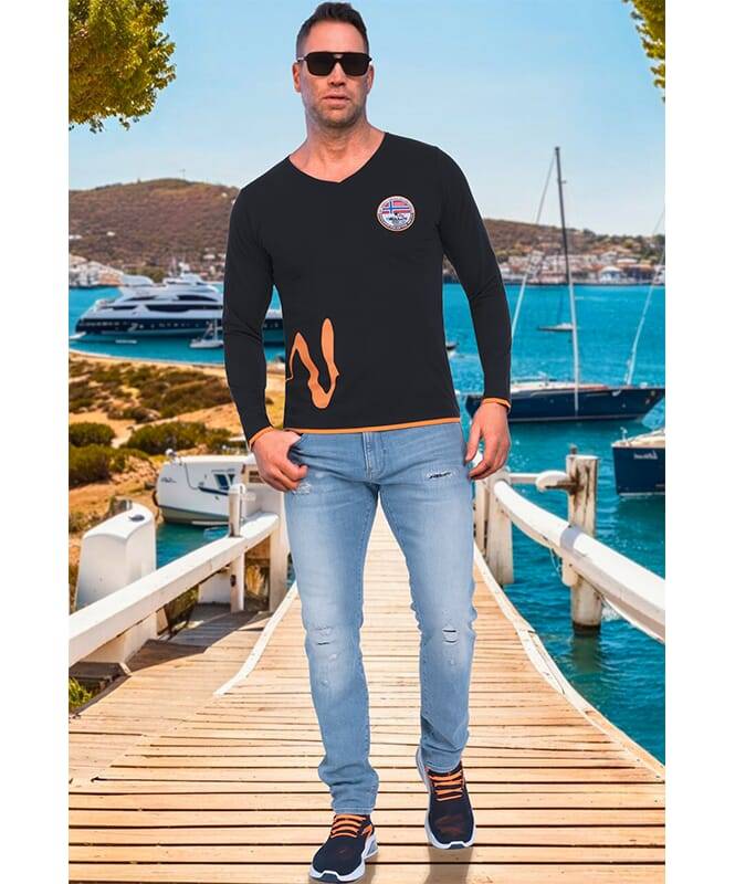 Nebulus Longsleeve VEIT Herren im Angebot