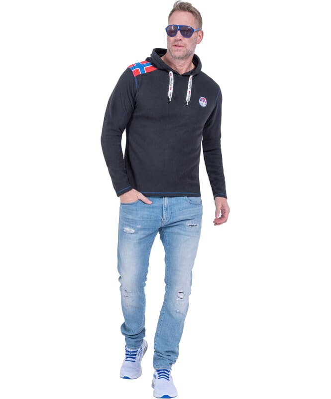 Nebulus Fleecehoody FILE Herren Kostenloser Versand