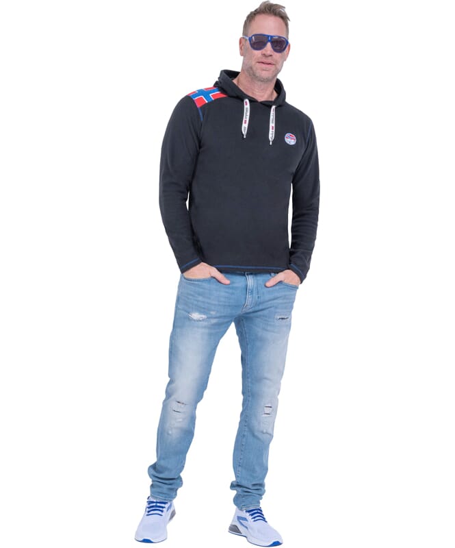 Nebulus Fleecehoody FILE Herren Kostenloser Versand
