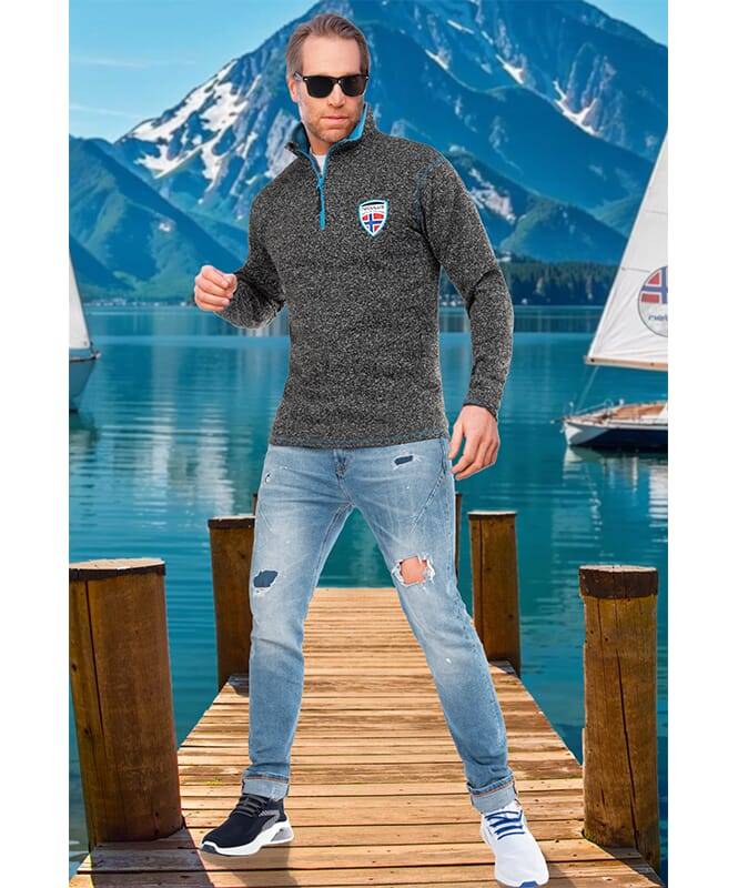 Nebulus Fleecepullover KYLE Herren Saisonschlussverkauf